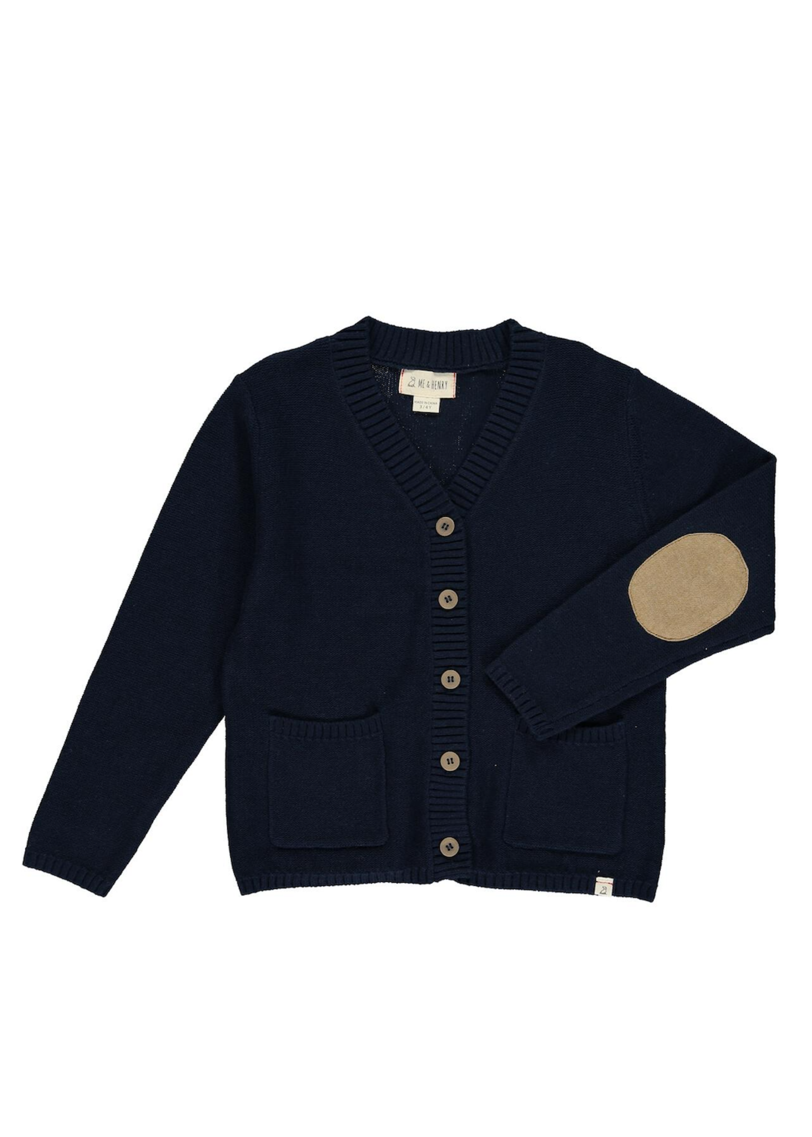 Navy cotton cardigan sale