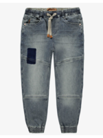 Souris Mini Souris Mini, Stretch Recycled Denim Pants  || Blue