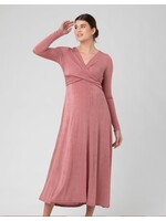 Ripe Maternity Ripe Maternity, Portia Maternity & Nursing Dress || Rouge