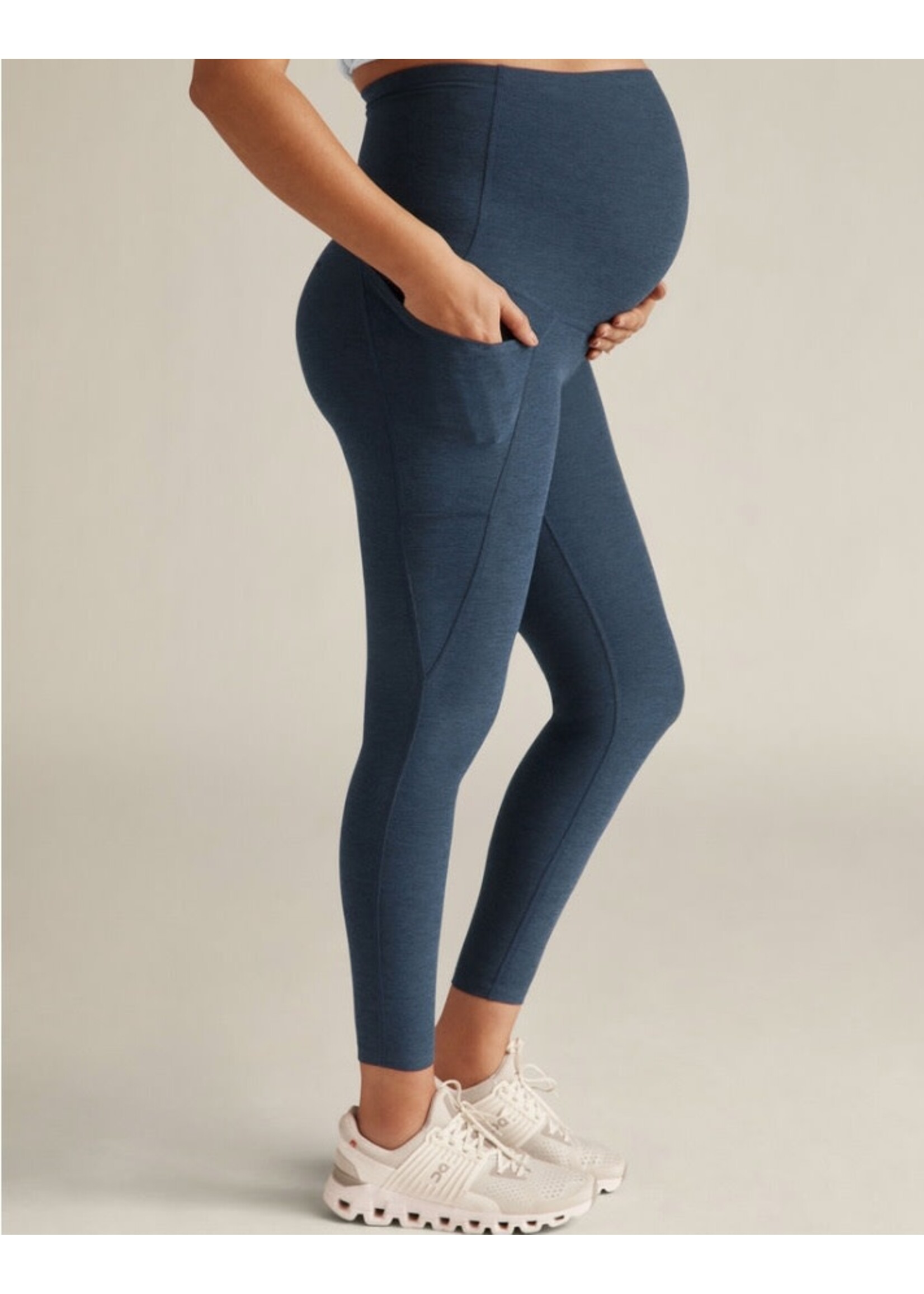 Beyond Yoga, Pants & Jumpsuits, Euc Spacedye Love The Bump Midi Maternity Legging  Xs