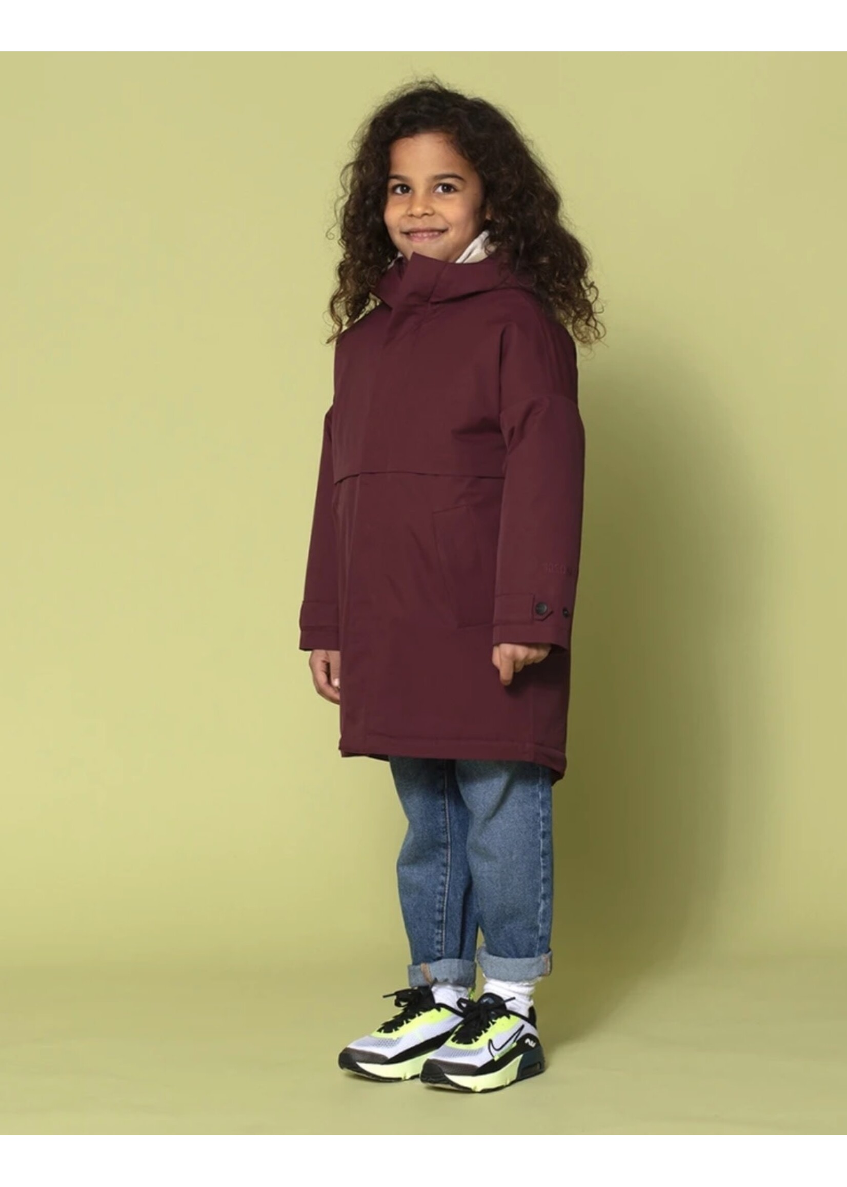 Go Soaky GOSOAKY, Desert Fox Parka in Tawny Port Red