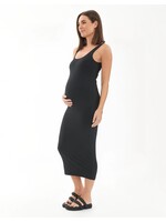 Ripe Maternity Ripe Maternity, Luxe Knit Contour Dress || Black