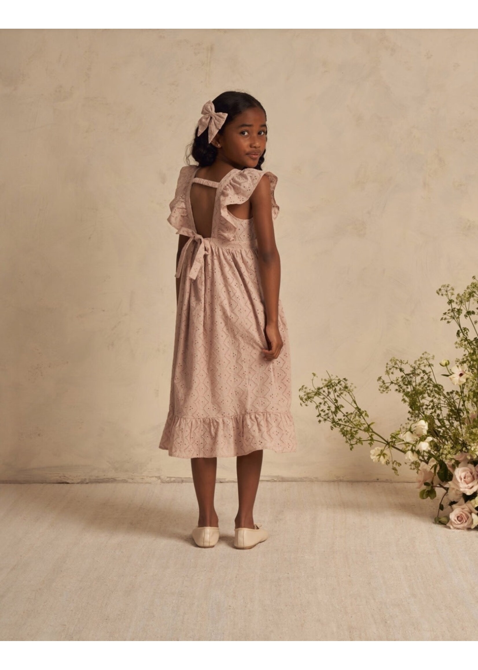 Noralee Noralee, Lucy Dress || Rose Eyelet