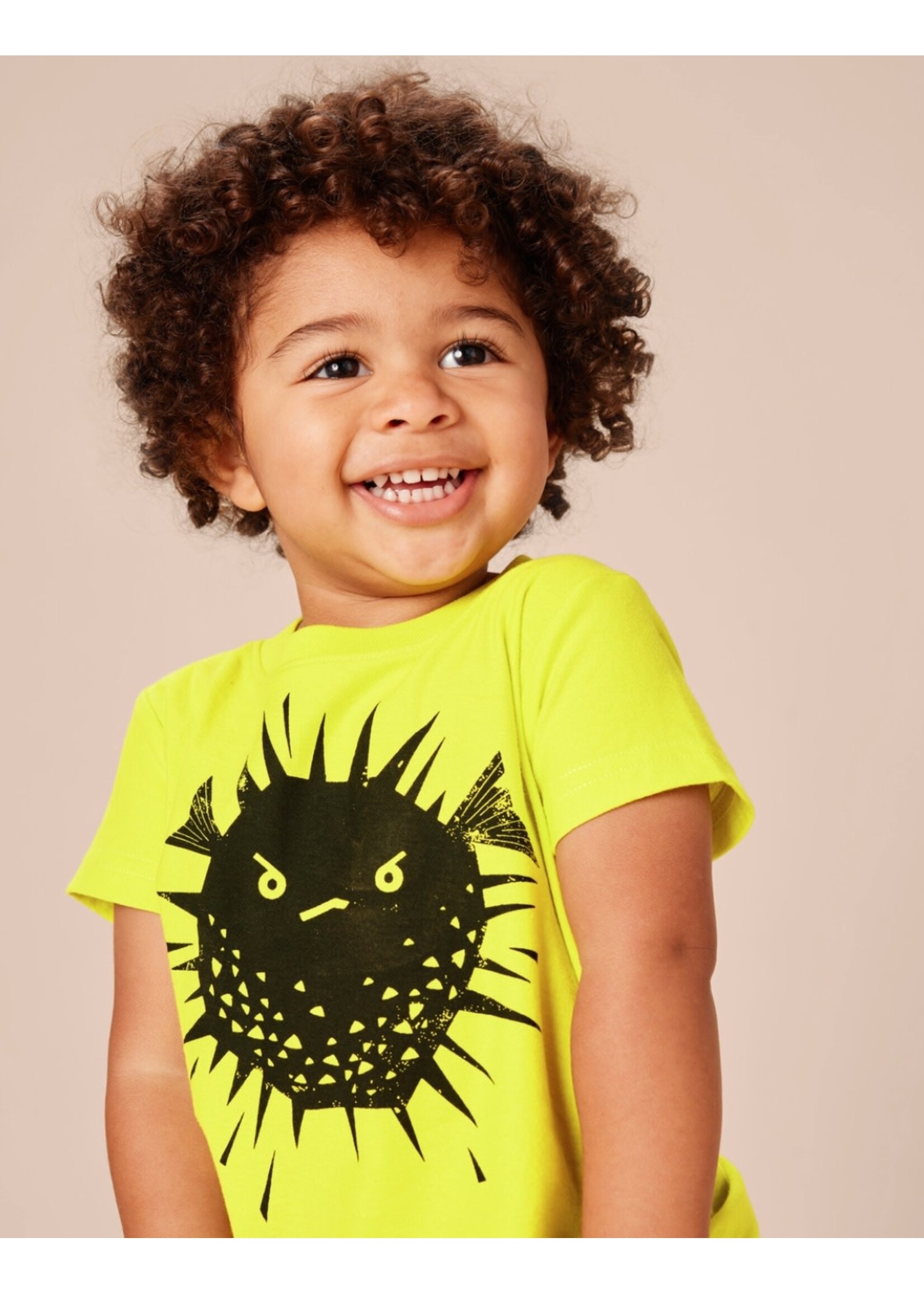 Tea Collection Tea Collection, Puffer Fish Graphic Tee || Highlighter