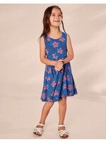 Tea Collection Tea Collection, Sleeveless Ballet Dress || Wavy Plumeria