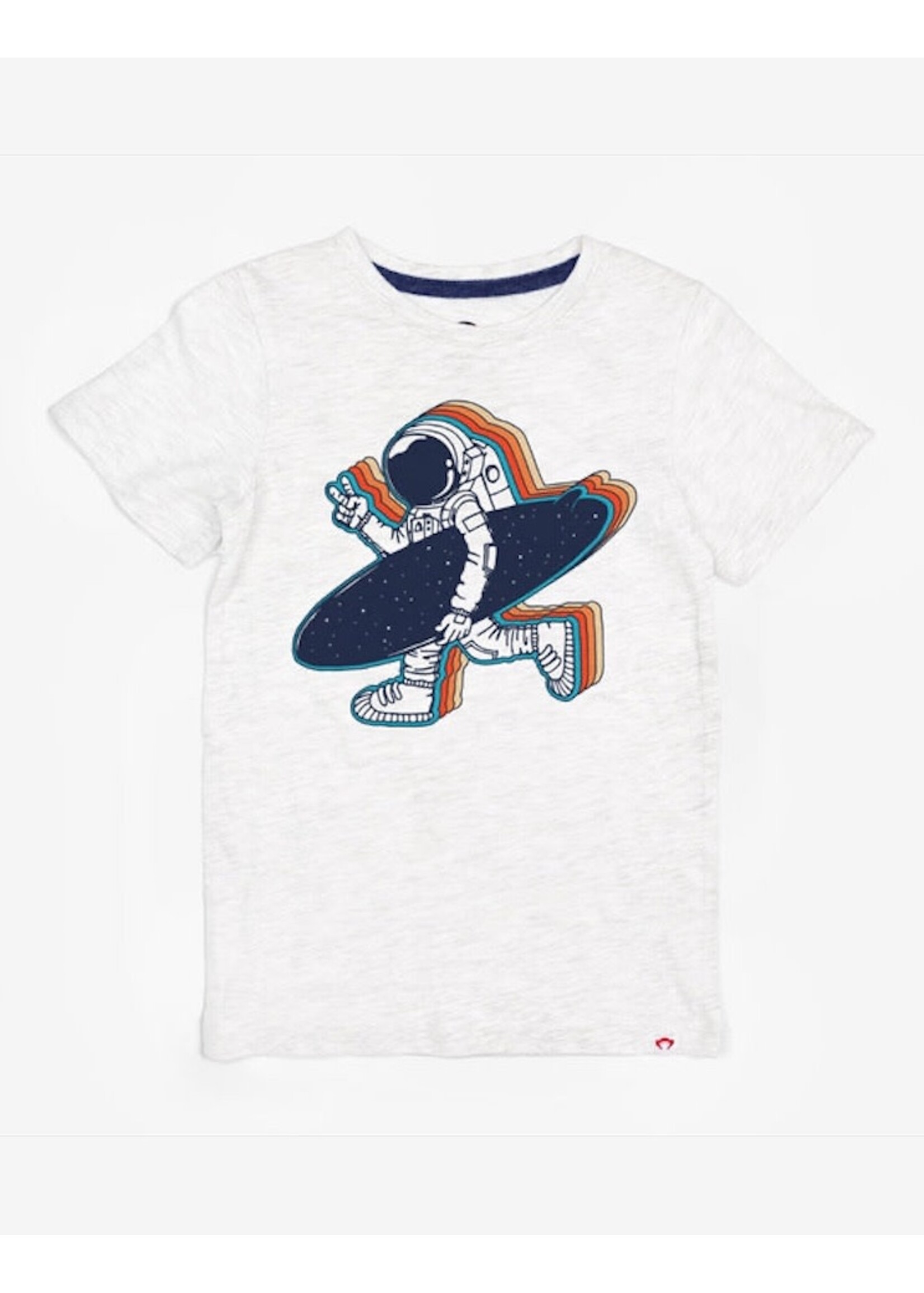 Appaman Appaman, Space Surfer Short Sleeve Graphic Tee || White
