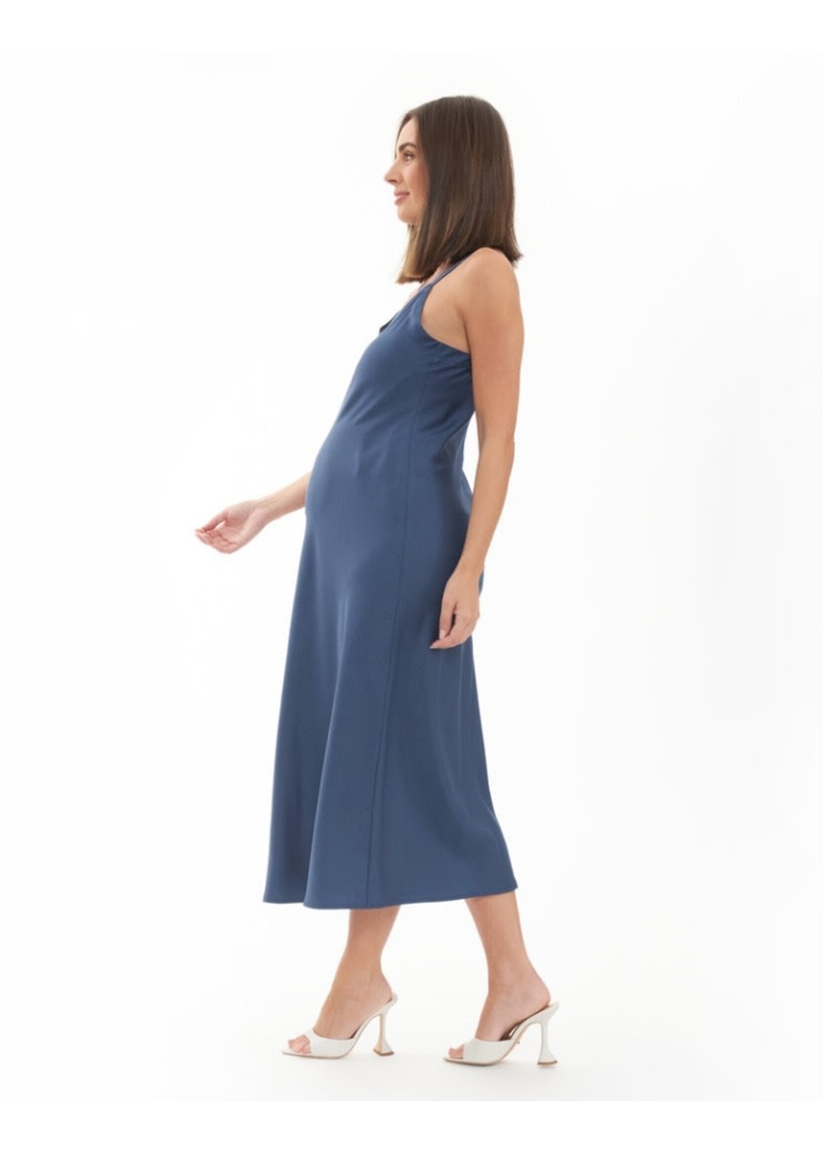 Ripe Maternity Ripe Maternity, Harlow Slip Dress || Deep Blue