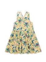 Tea Collection Tea Collection, Strappy Back Skirted Dress || Bird of Paradise
