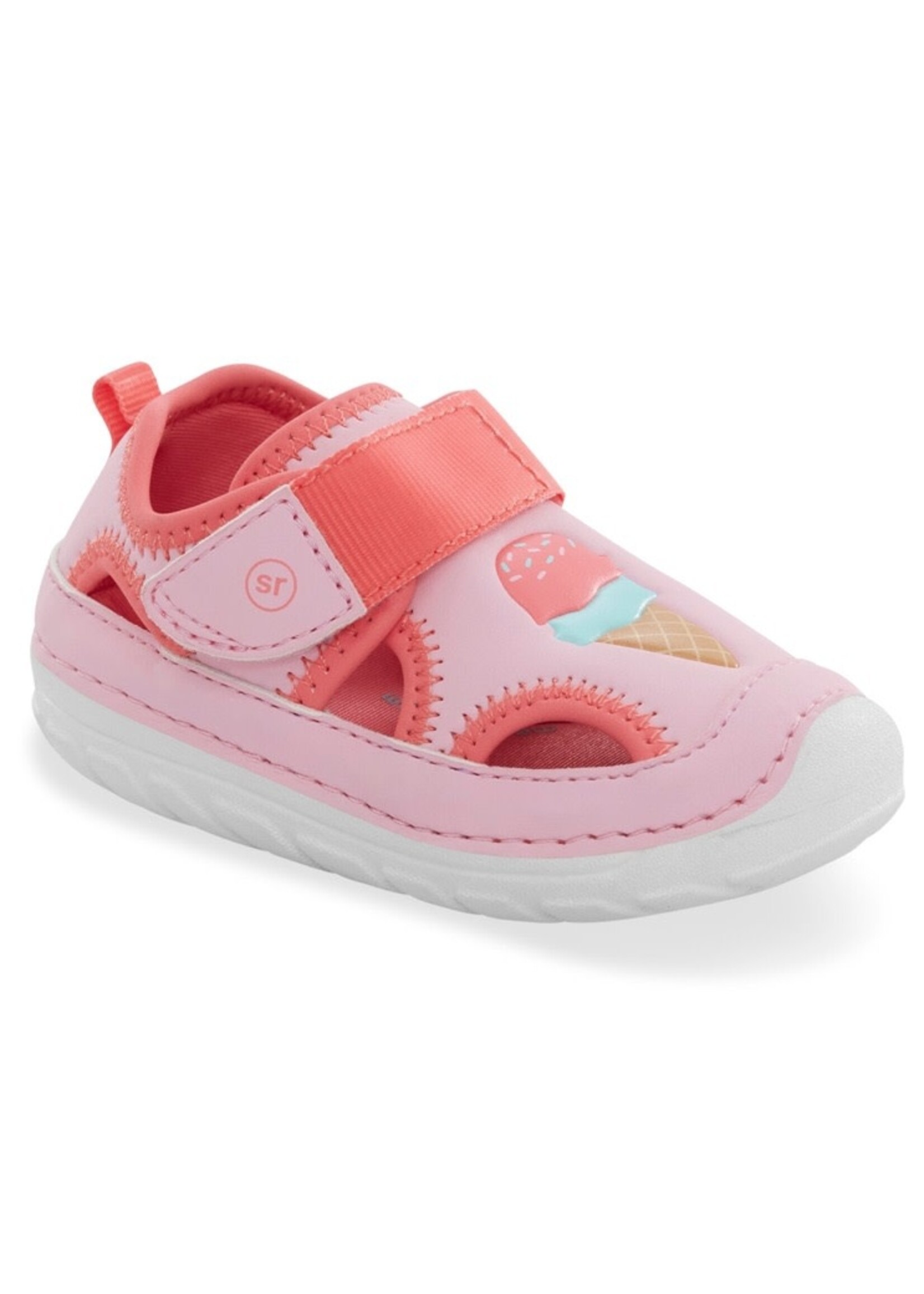 Striderite Stride Rite, Soft Motion Splash Sandal || Pink / Coral