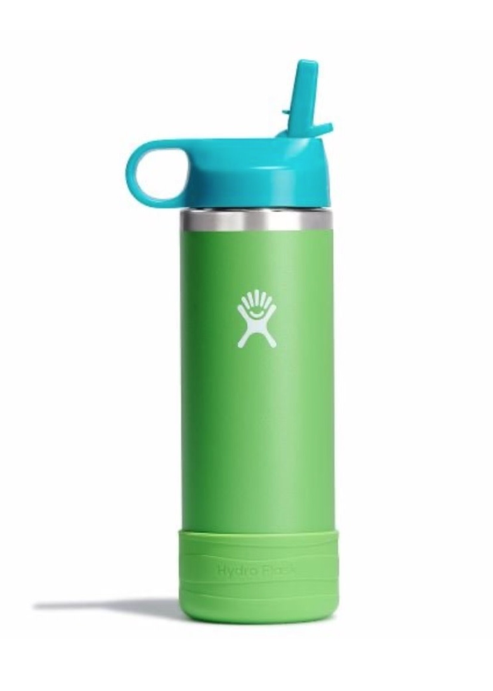 Hydro Flask Hydro Flask, 18 oz Kids Wide Mouth Straw Lid & Boot || Grass