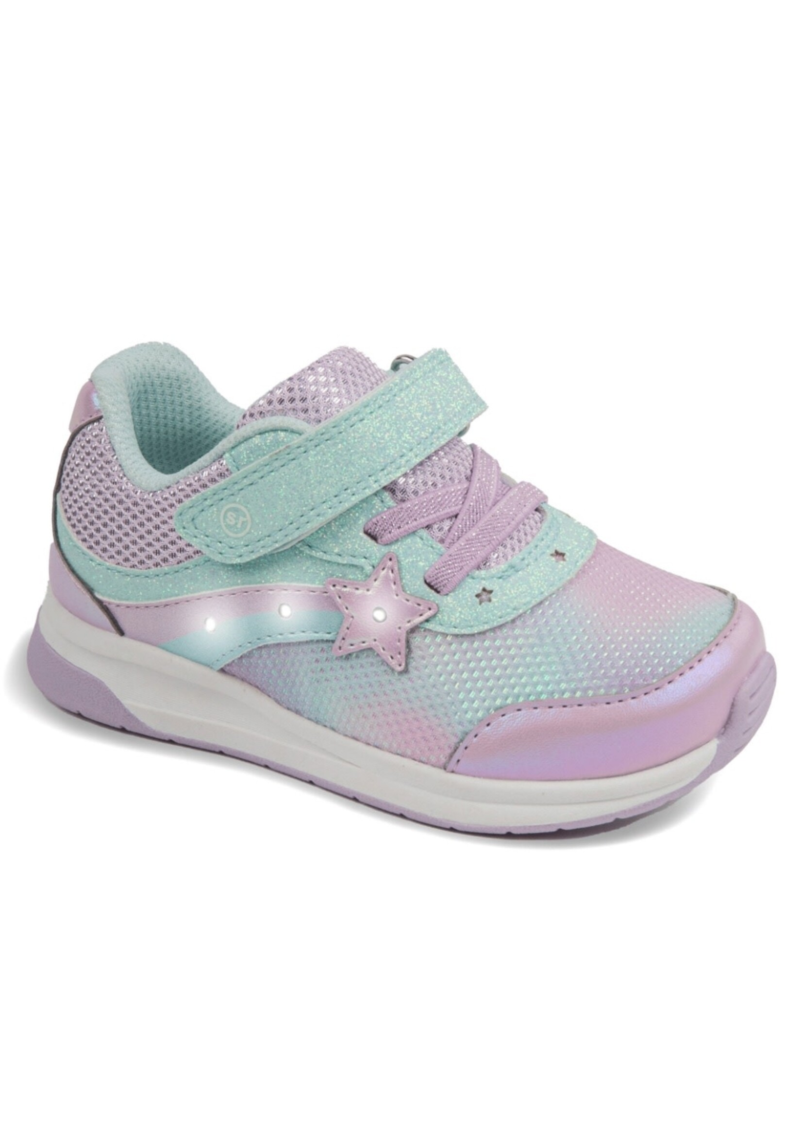 Striderite Stride Rite,  Light-Up Starlight Sneaker  || Aqua