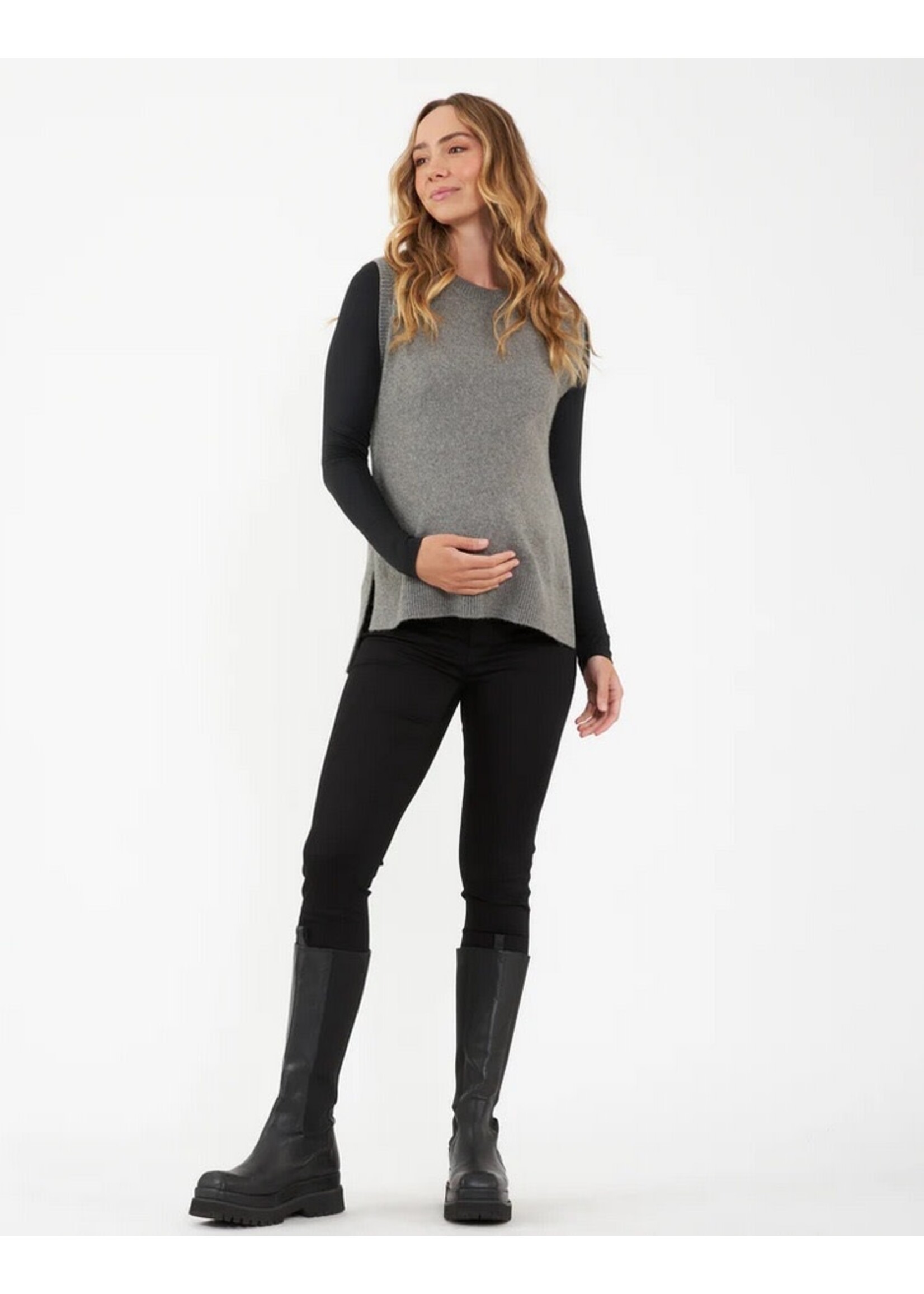 Ripe Maternity Ripe Maternity, Luxe Knit Nursing Top || Black