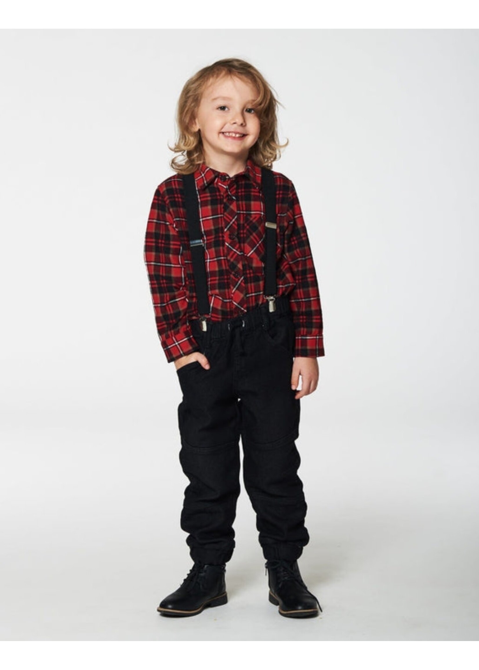 French Terry Jogger Pants Black Denim French Terry Jogger Pants Black Denim
