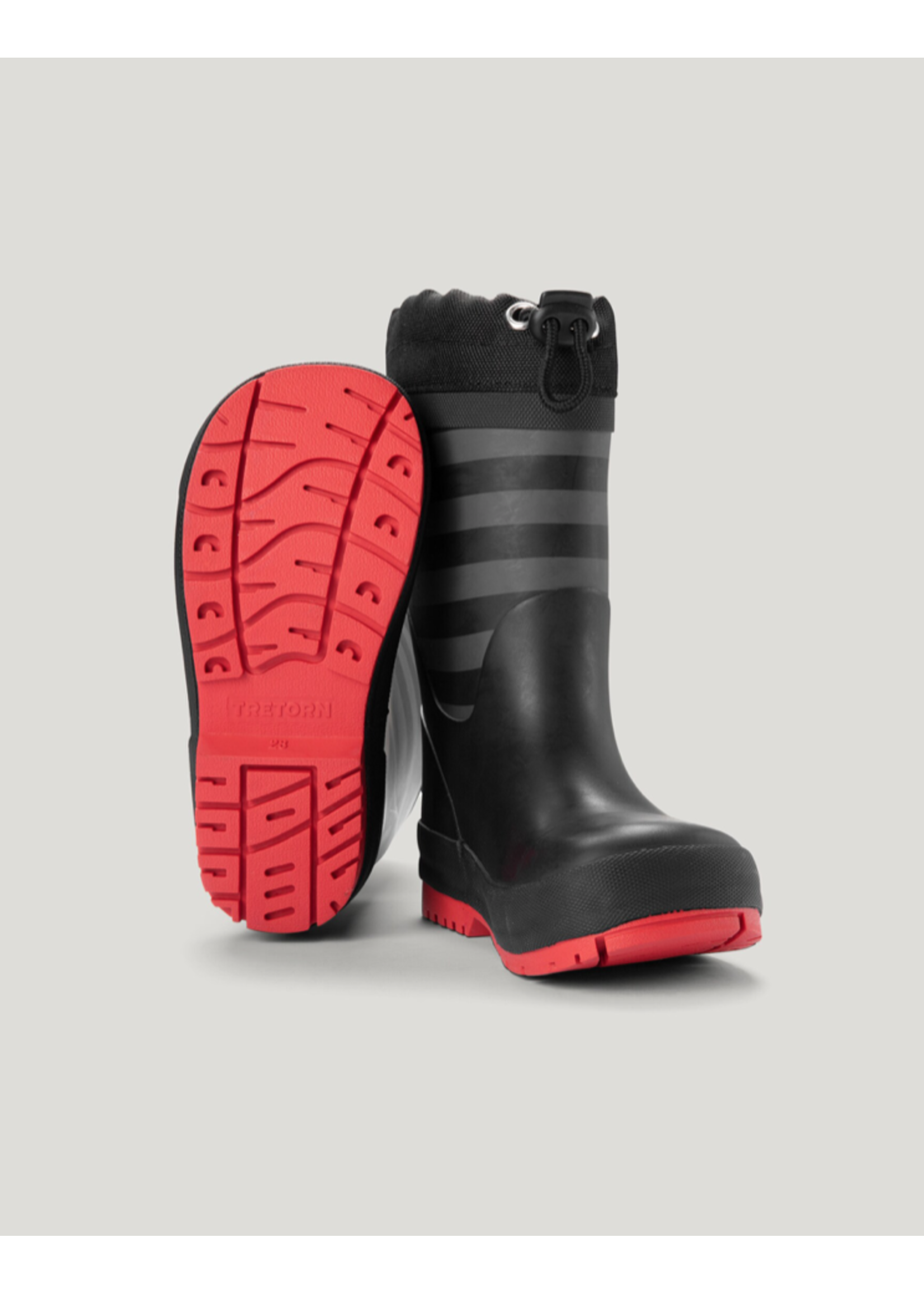 Tretorn Tretorn GRÄNNA VINTER Rubber Boots || Black / Grey