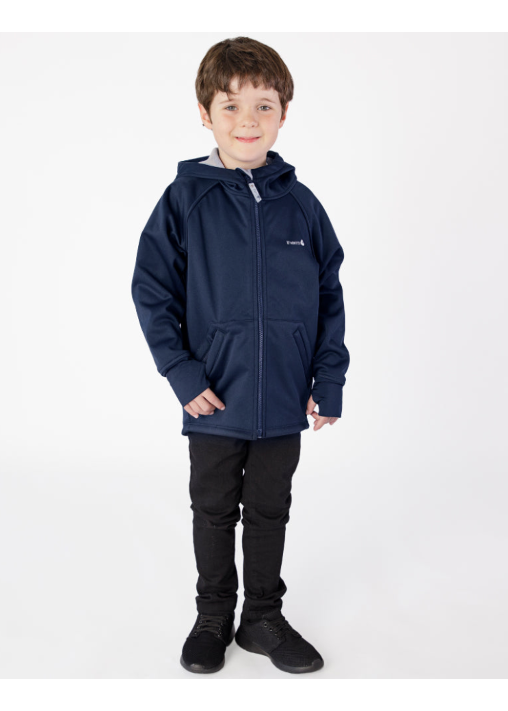 Therm Therm Kids,  All-Weather Hoodie || Navy