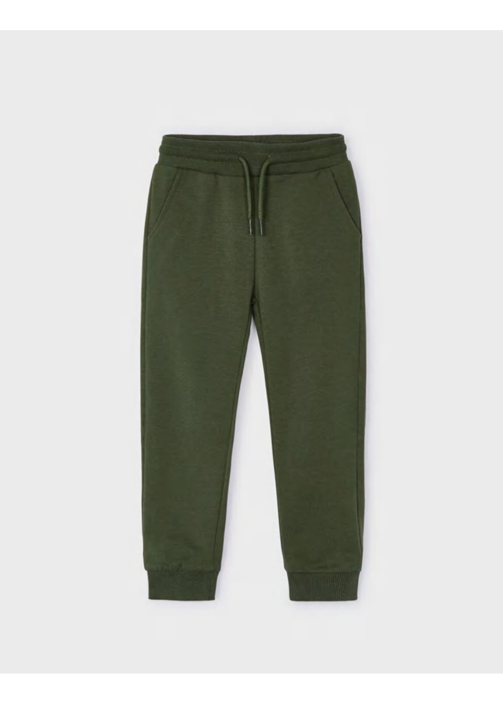 Mayoral Mayoral, French Terry Jogger Pants || Moss