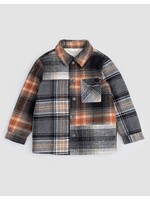 Miles the Label Miles the Label,  Plaid Shacket || Copper