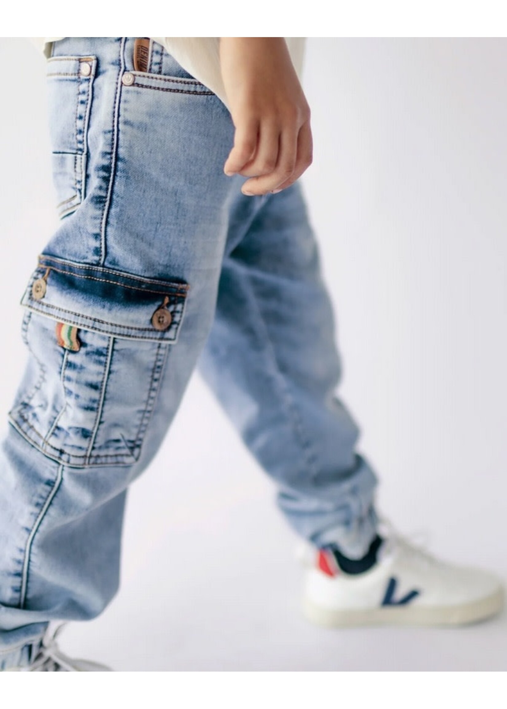 Souris Mini Stretchy Denim Jogger Souris Mini Stretchy Denim Jogger
