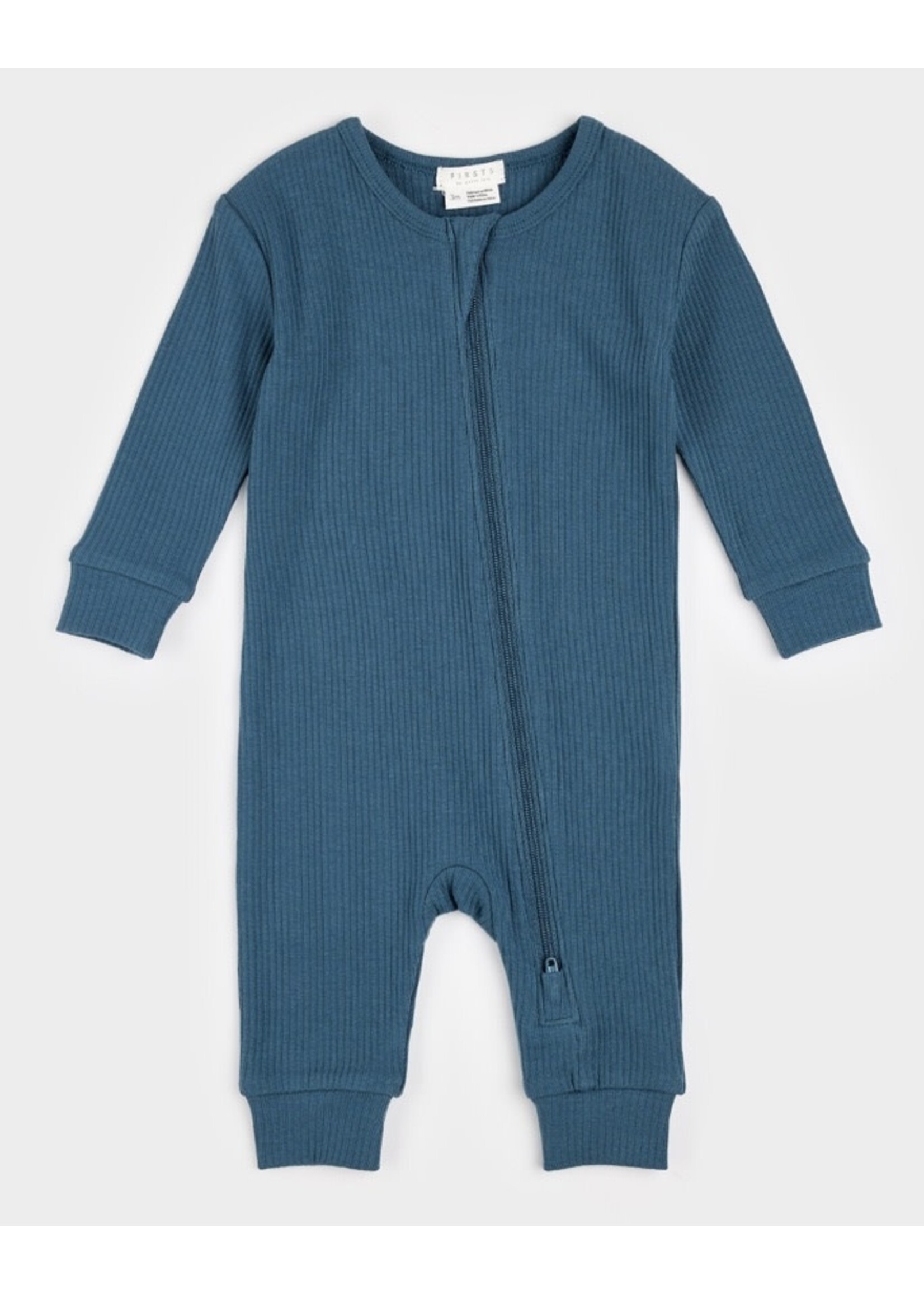 Petit Lem Petit Lem, Modal Rib Sleeper || Cobalt