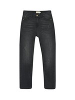 Creamie Creamie,  Regular Straight Jeans || Grey Denim