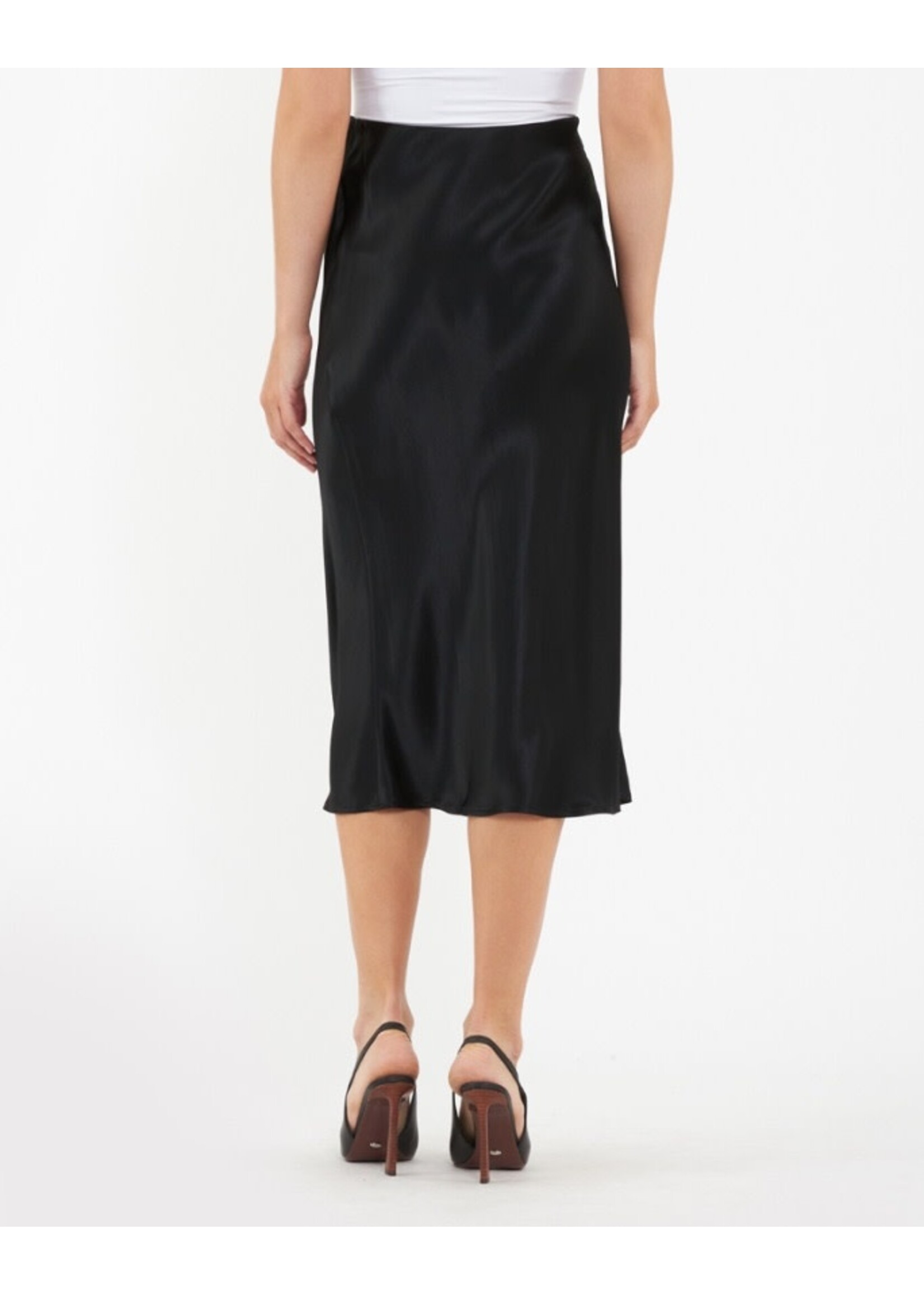 Ripe Maternity Ripe Maternity, Crystal Satin Skirt || Black