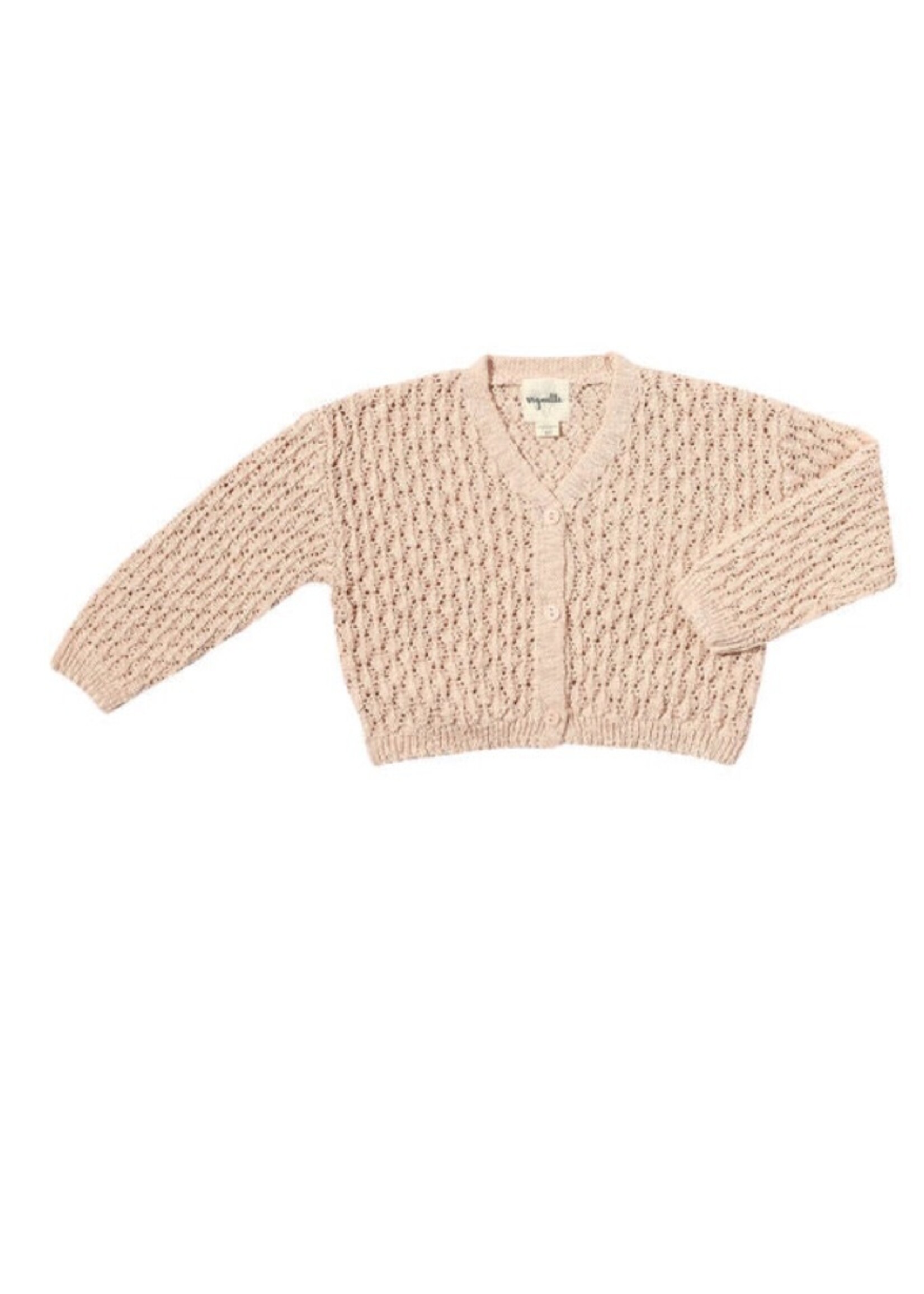 Vignette Vignette, Margot Cardigan || Blush Pink