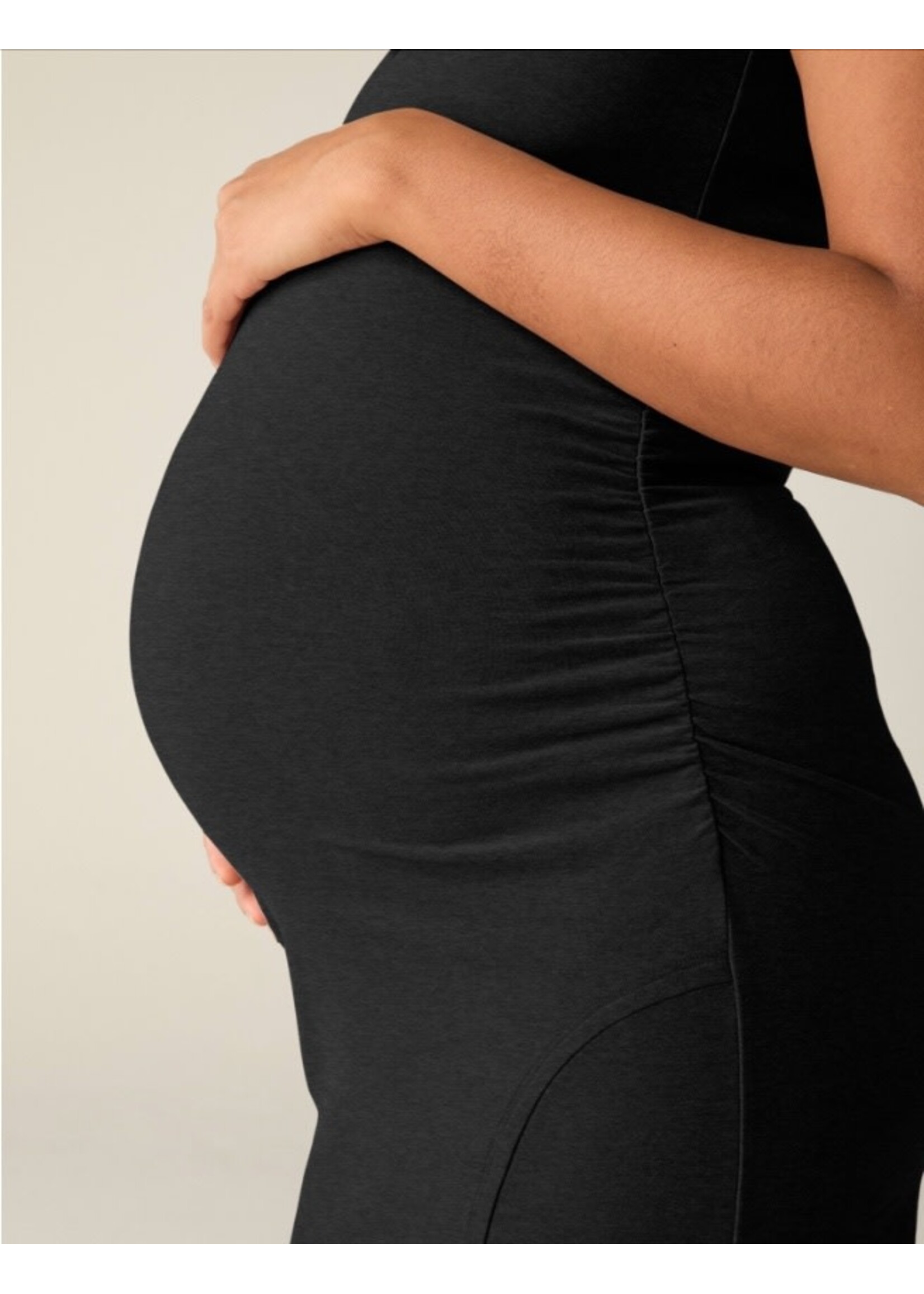 Beyond Yoga Beyond Yoga, Spacedye Inspire Maternity Midi Dress ||  Darkest Night