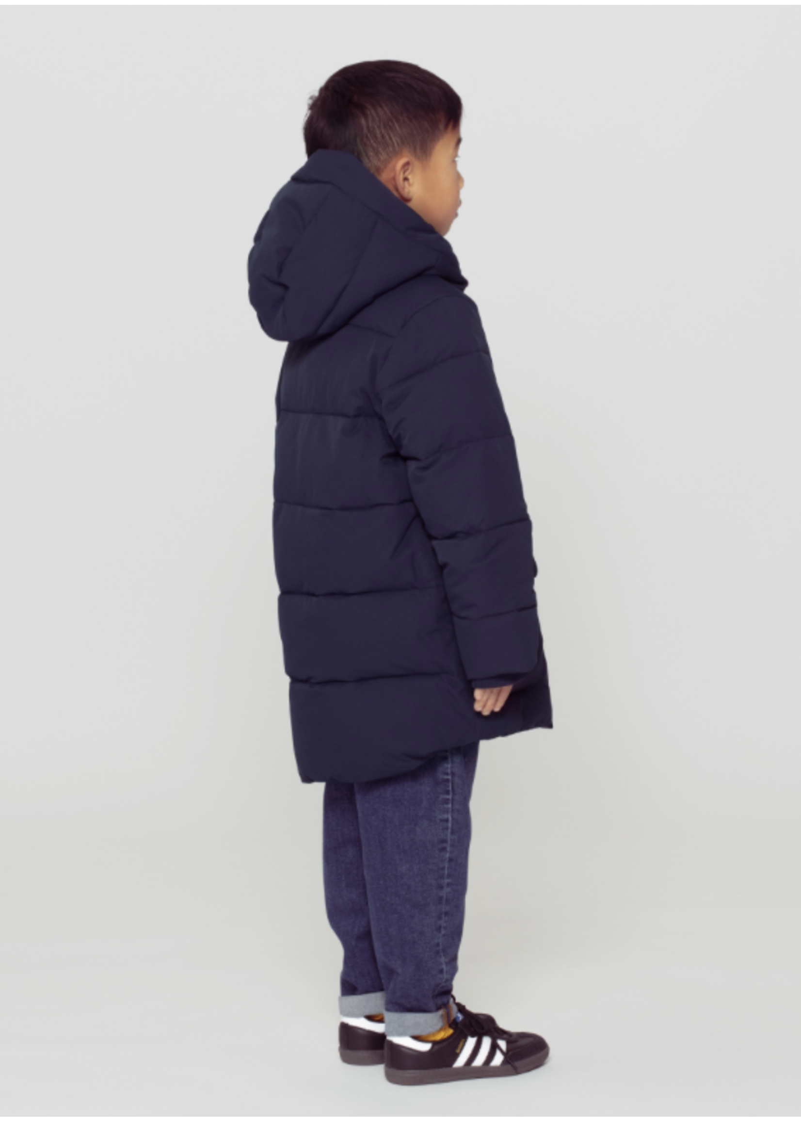 Go Soaky GOSOAKY, Tiger Eye Puffer Jacket || True Blue