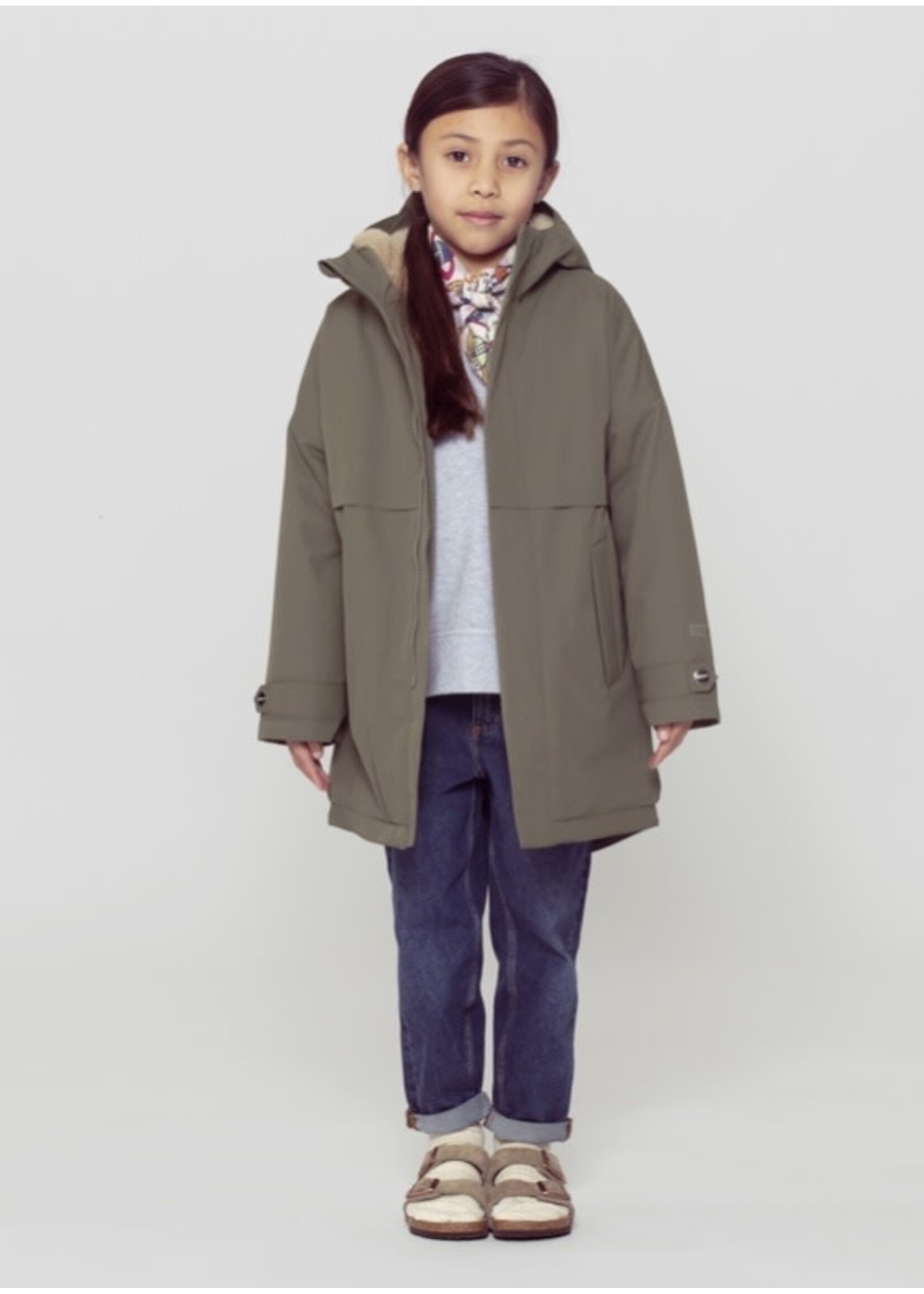 Go Soaky GOSOAKY, Desert Fox Parka || Deep Lichen Green