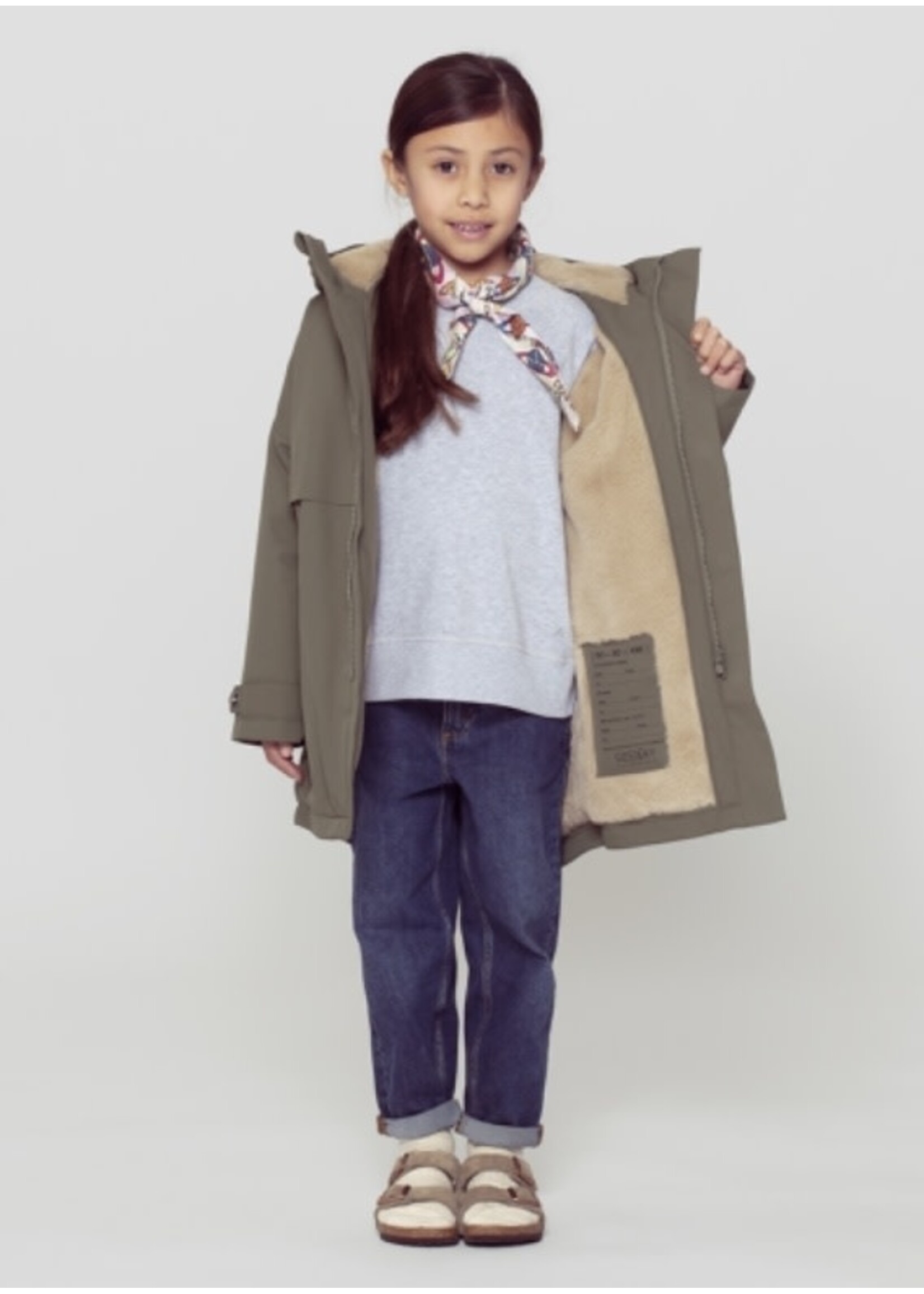 Go Soaky GOSOAKY, Desert Fox Parka || Deep Lichen Green
