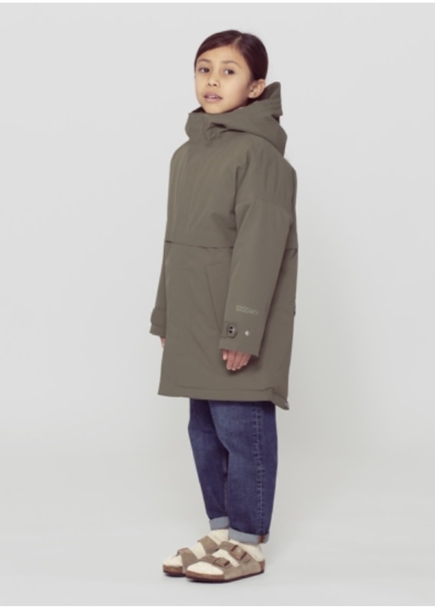 Go Soaky GOSOAKY, Desert Fox Parka || Deep Lichen Green