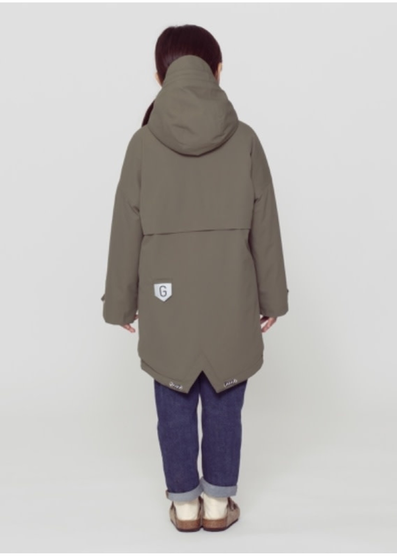 Go Soaky GOSOAKY, Desert Fox Parka || Deep Lichen Green