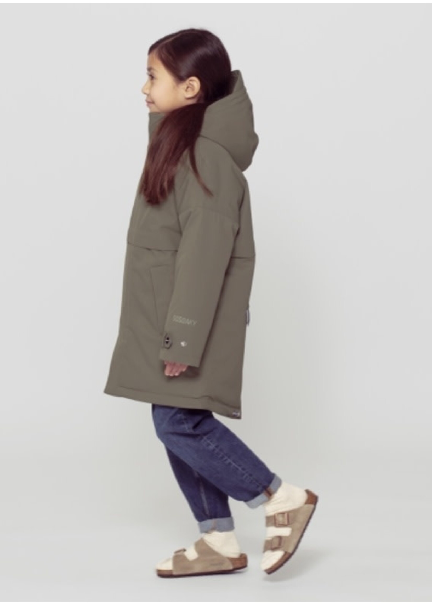 Go Soaky GOSOAKY, Desert Fox Parka || Deep Lichen Green