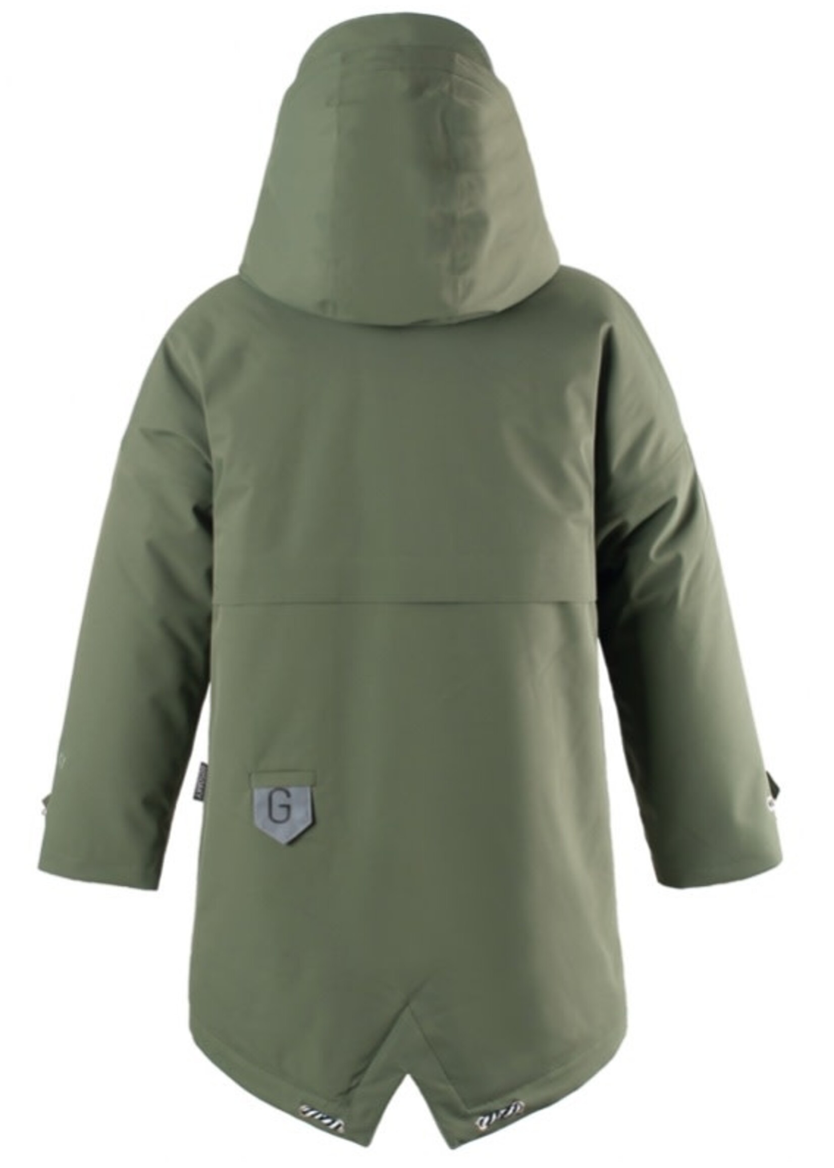 Go Soaky GOSOAKY, Desert Fox Parka || Deep Lichen Green