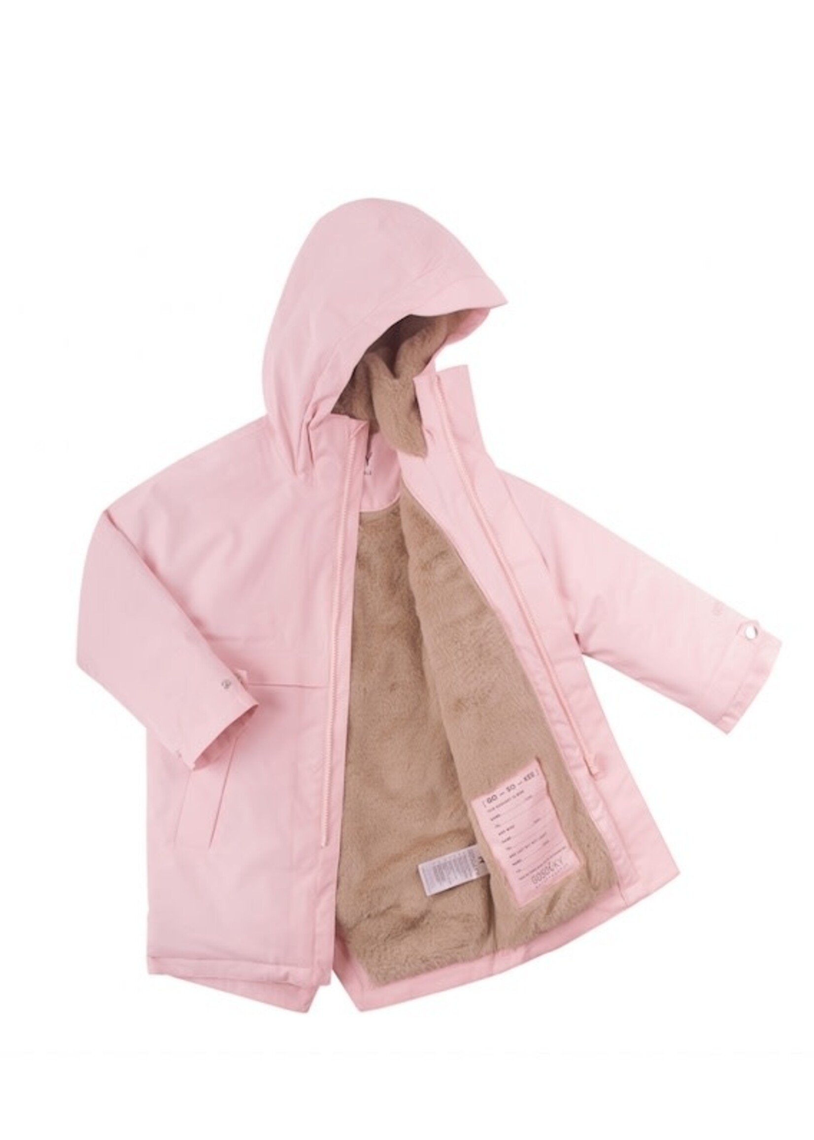 Go Soaky GOSOAKY, Desert Fox Parka || Quartz Pink