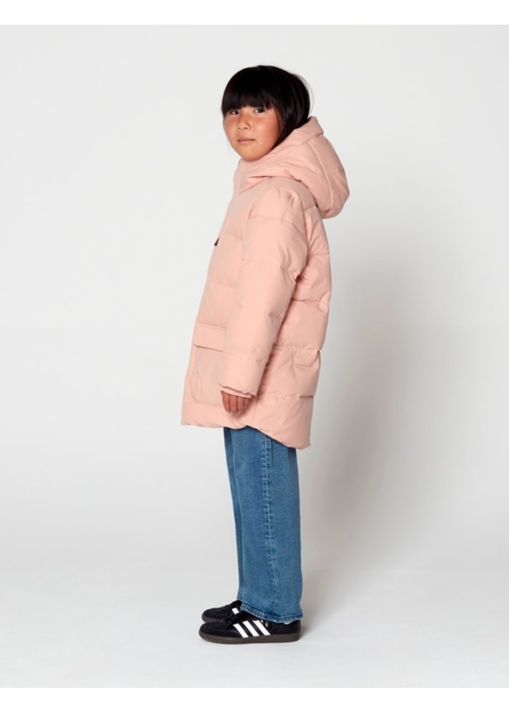Go Soaky GOSOAKY, Tiger Eye Puffer Jacket || Evening Pink