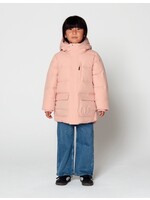 Go Soaky GOSOAKY, Tiger Eye Puffer Jacket || Evening Pink