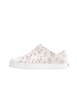 Native Shoes Native Shoes, Jefferson Barely Flax Rainbow Print Child || Shell White / Shell White