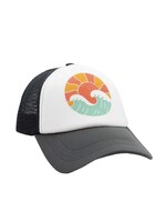 Feather 4 Arrow Feather 4 Arrow, Wave Catcher Trucker Hat || Charcoal