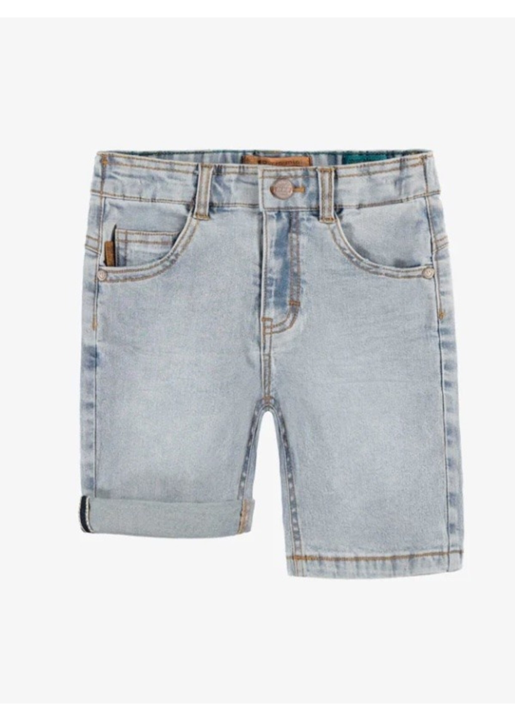 Souris Mini Souris Mini,  Denim Bermuda Shorts || Light Blue