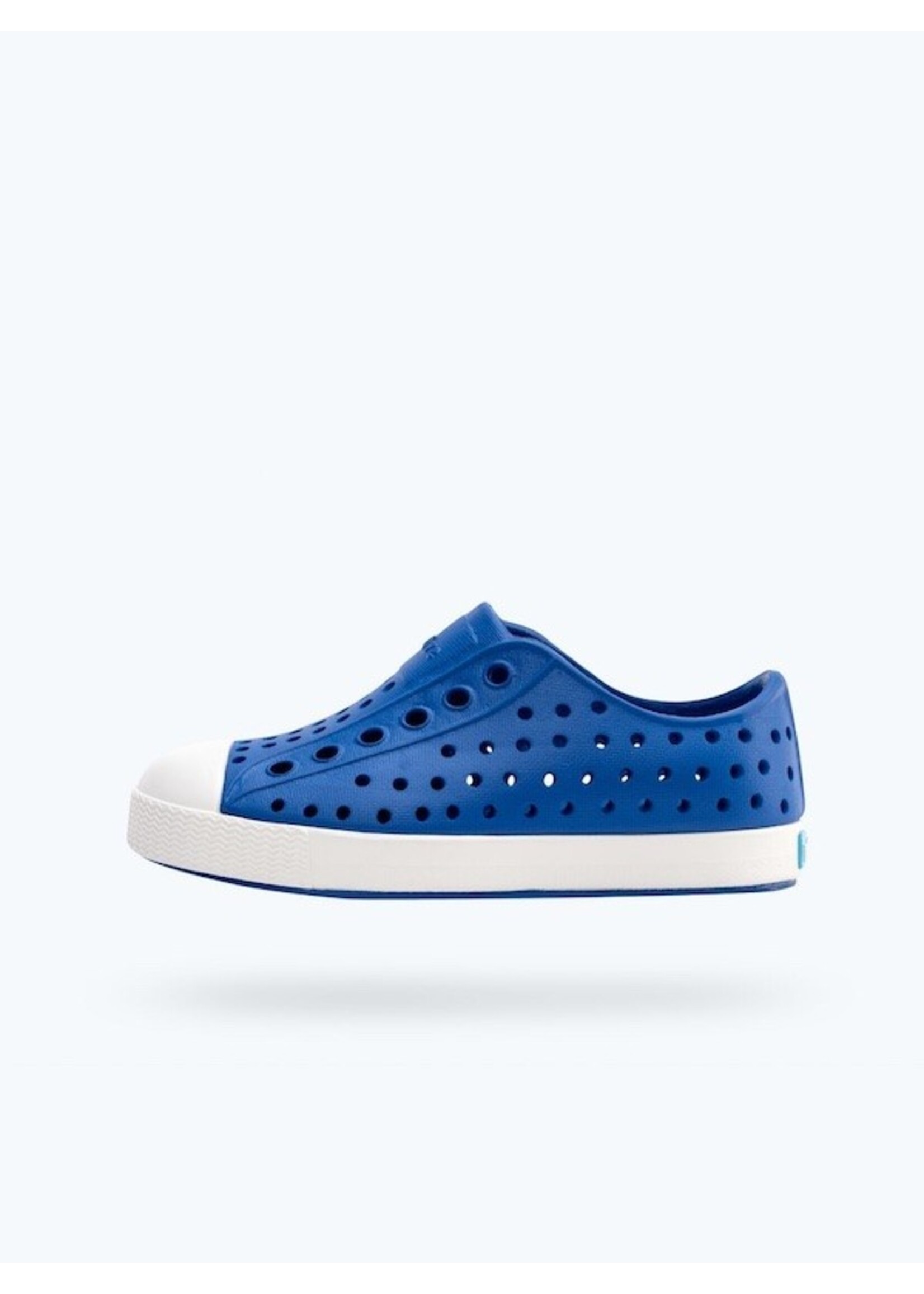 Native Shoes Native Shoes, Jefferson Sugarlite Child || Victoria Blue / Shell White