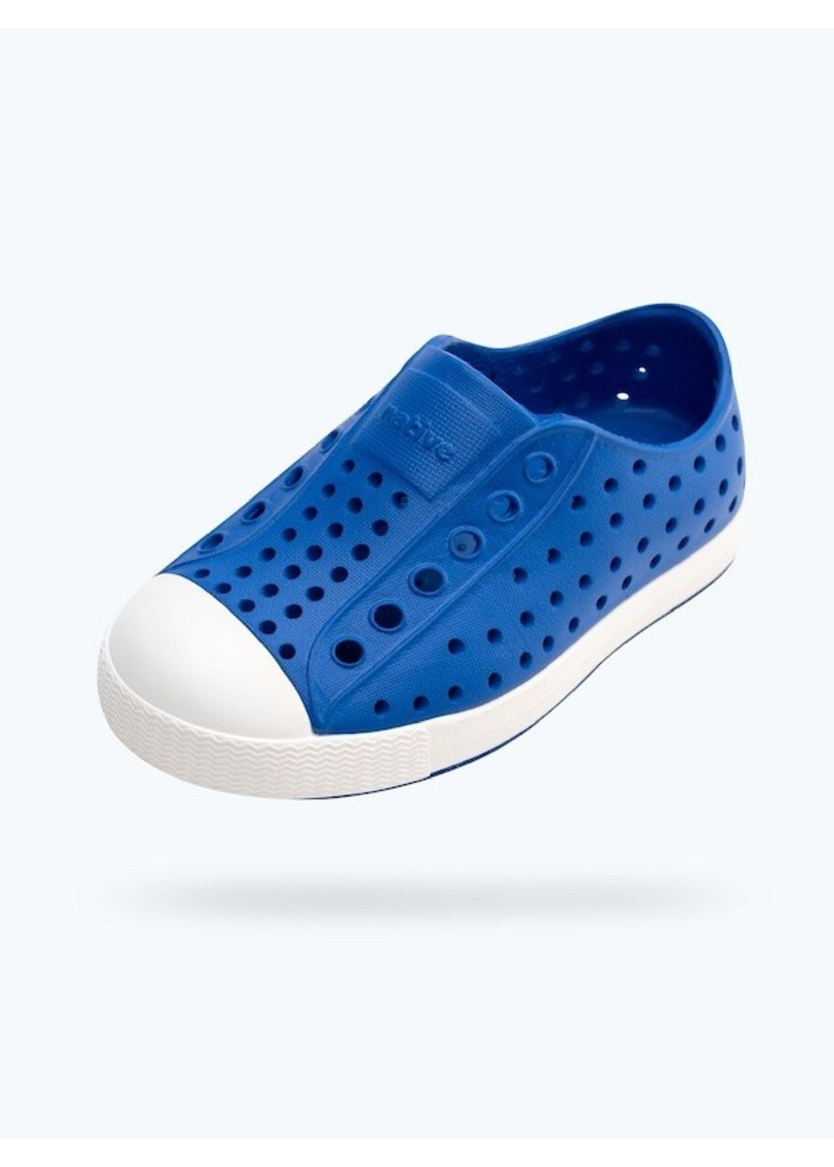 Native Shoes Native Shoes, Jefferson Sugarlite Child || Victoria Blue / Shell White