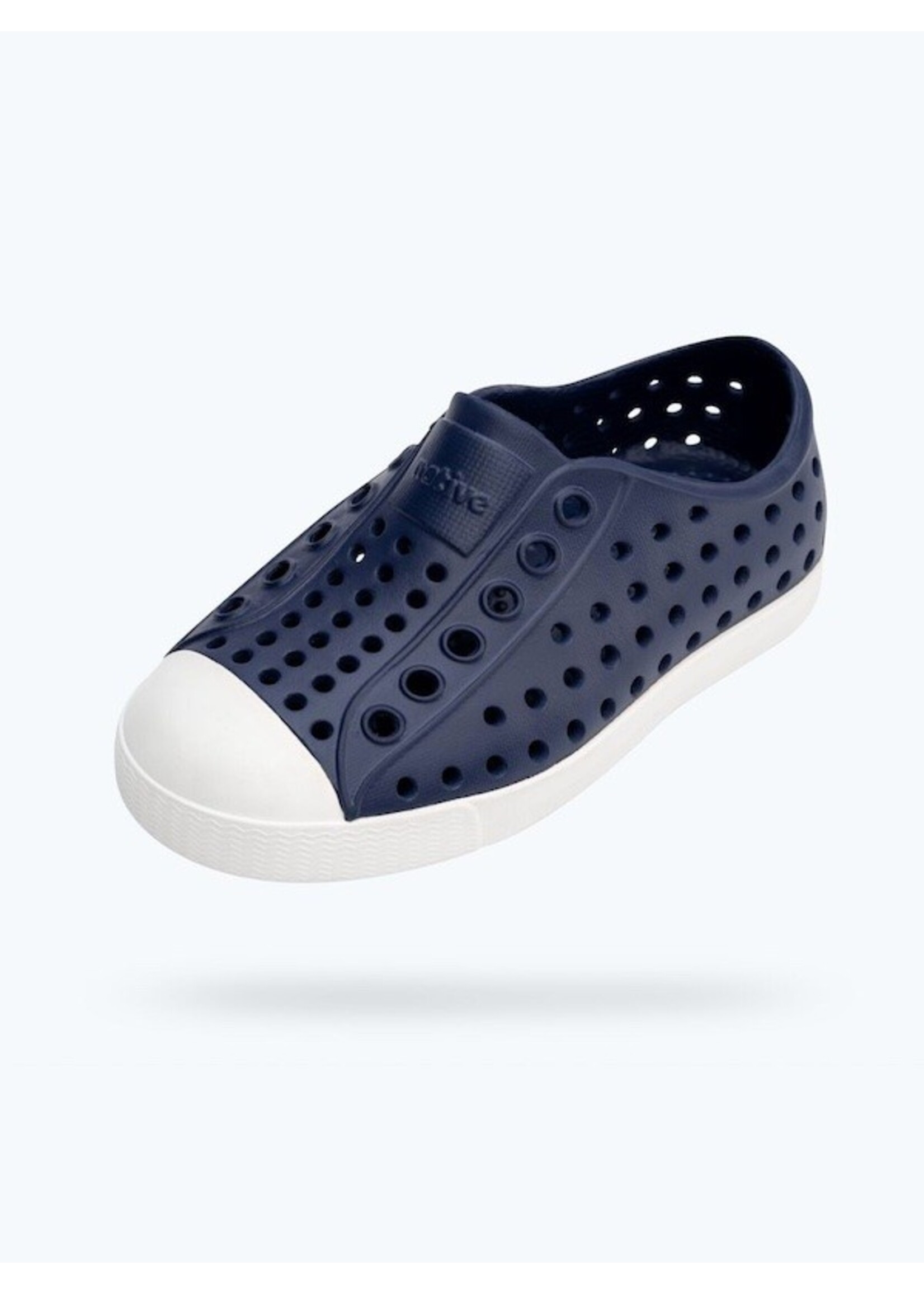 Native Shoes Native Shoes, Jefferson Sugarlite Child || Regatta Blue / Shell White
