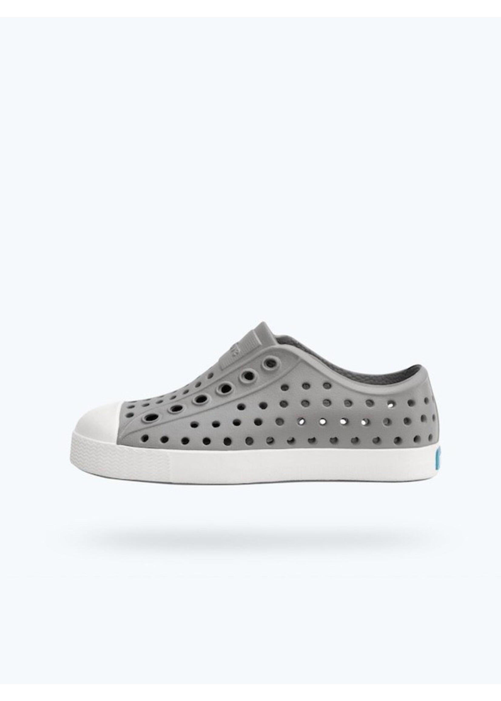 Native Shoes Native Shoes, Jefferson Sugarlite Child || Pigeon Grey / Shell White