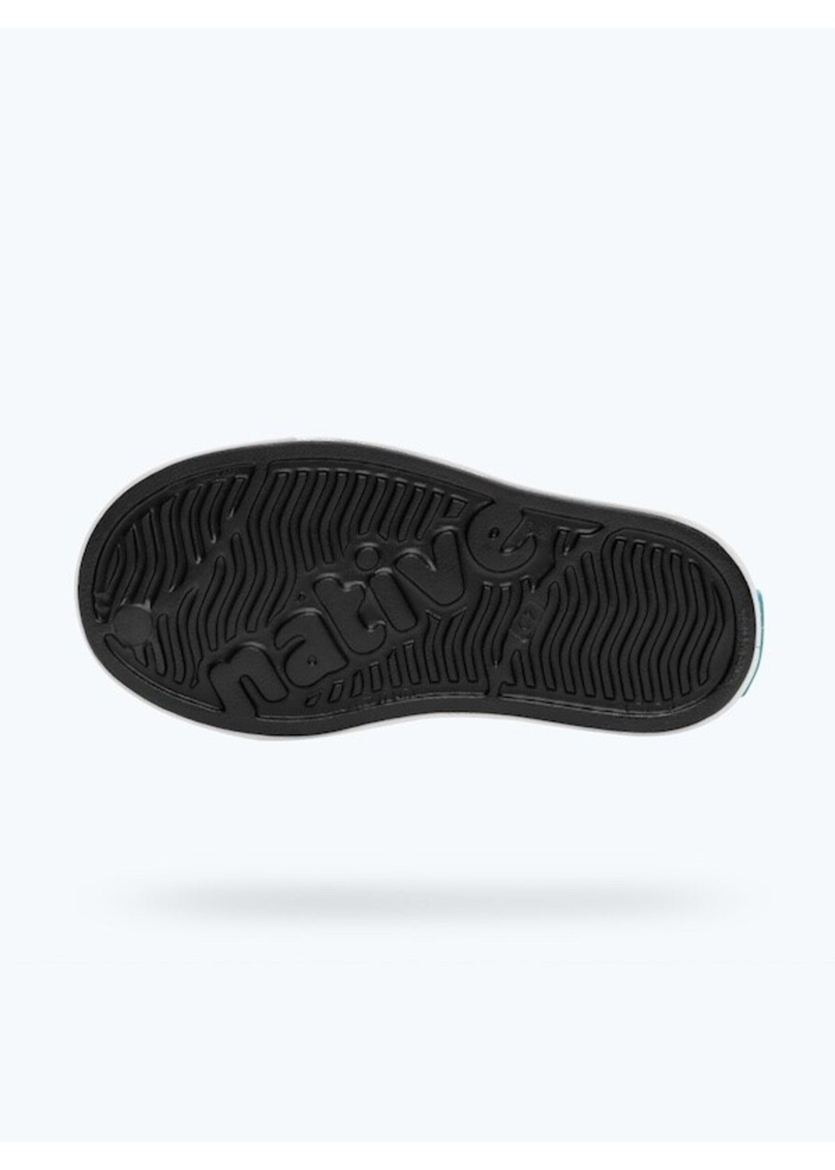 Native Shoes Native Shoes, Jefferson Sugarlite Child || Jiffy Black / Shell White