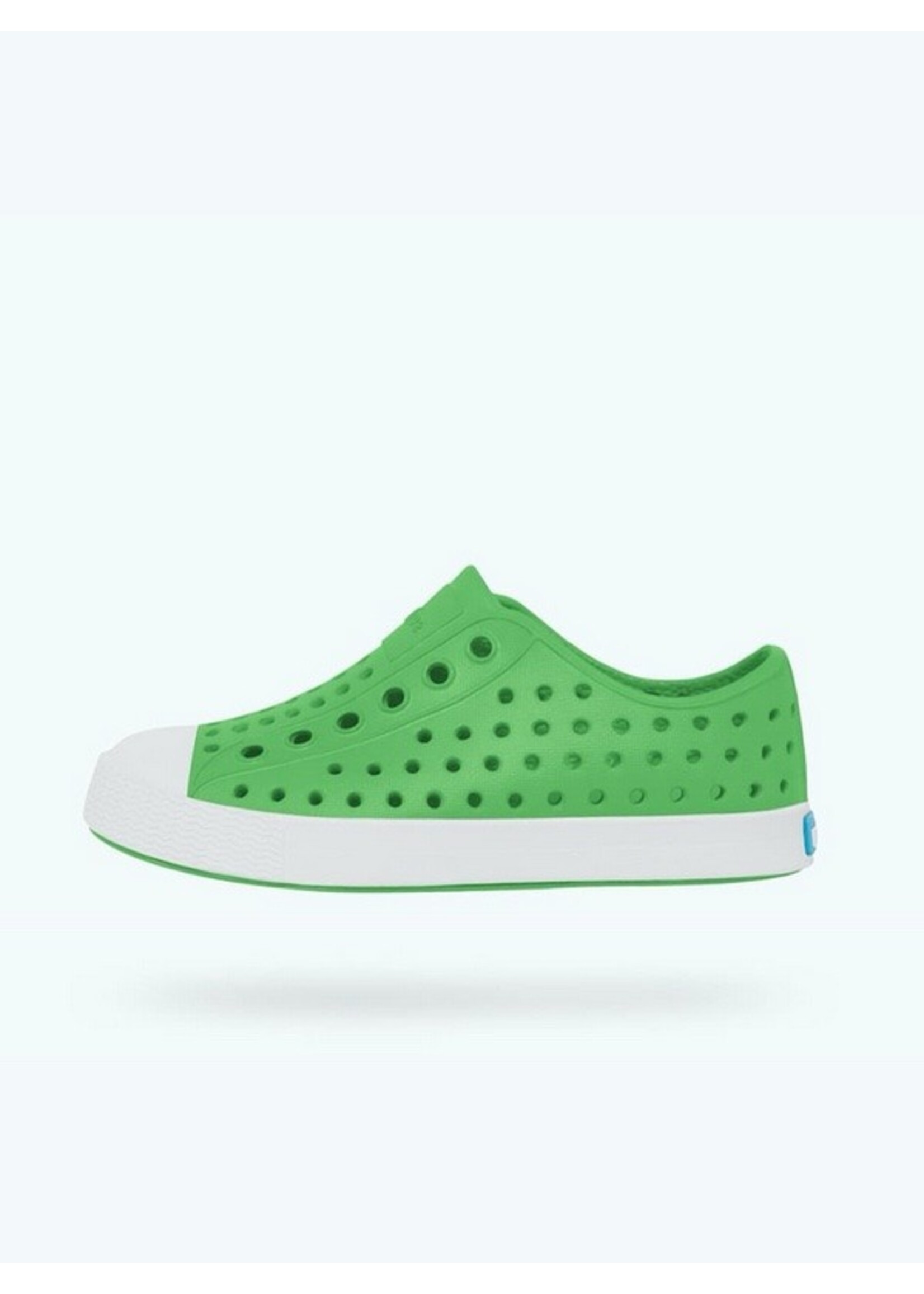 Native Shoes Native Shoes, Jefferson Child Core || Grasshopper Green/ Shell White
