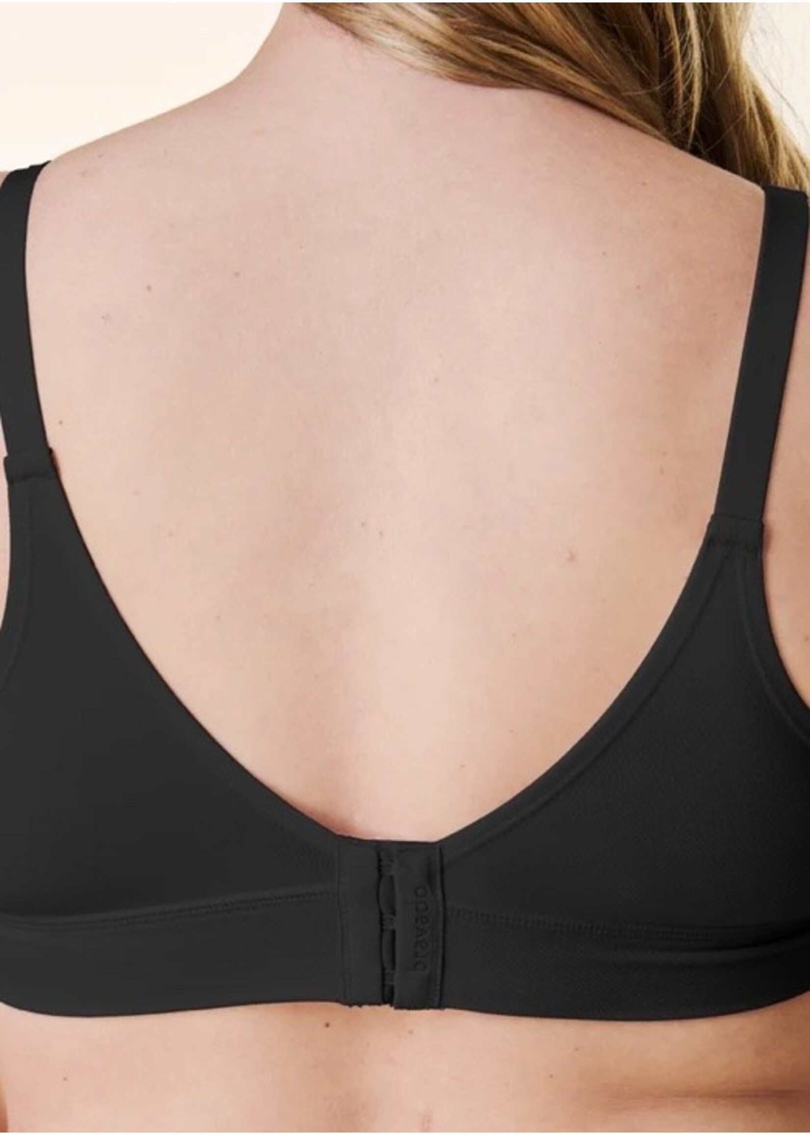Bravado Bravado, V-Neck Maternity & Nursing Bra || Black