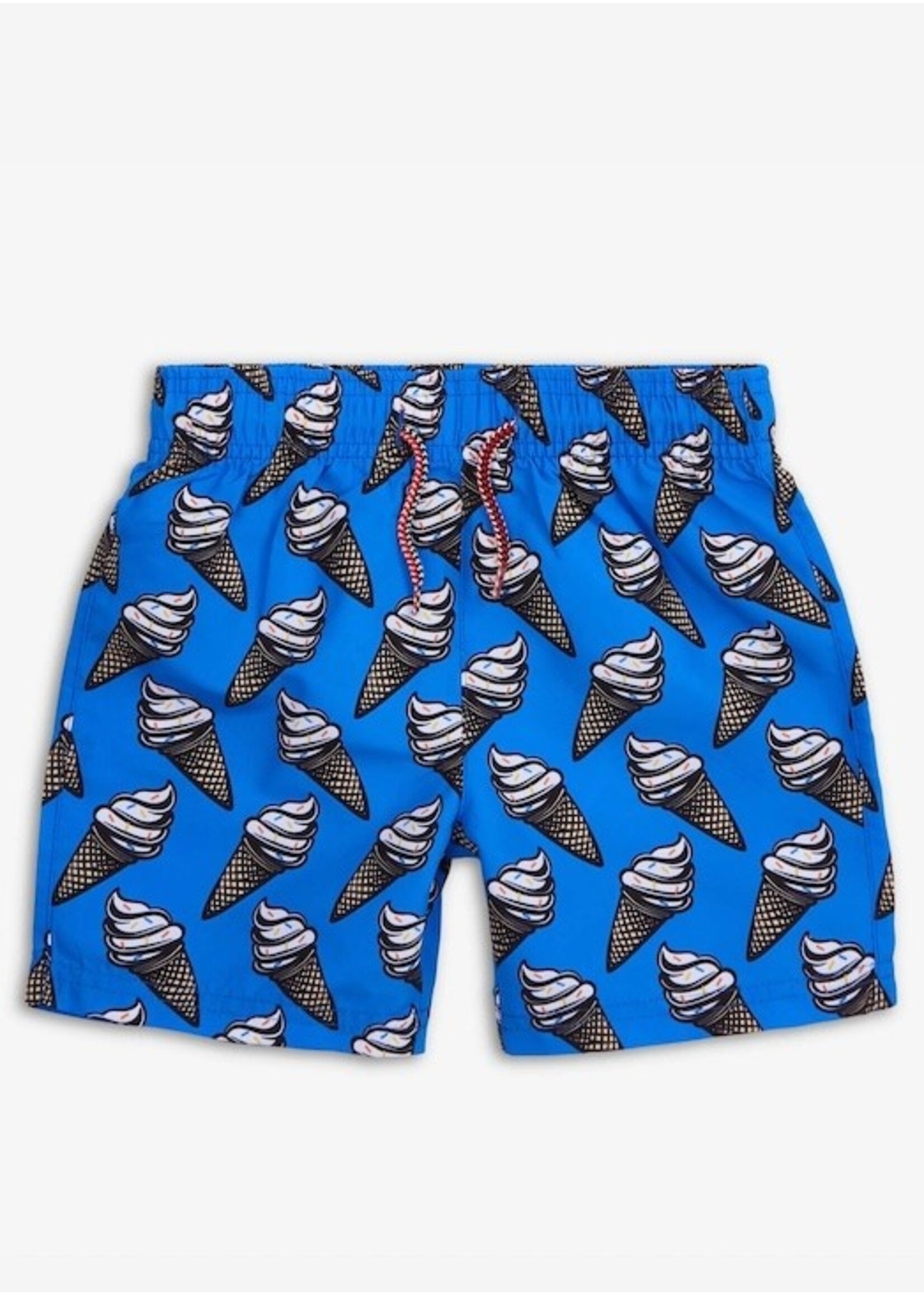 Appaman Appaman, Ice Cream Swim Print Trunks || Blue