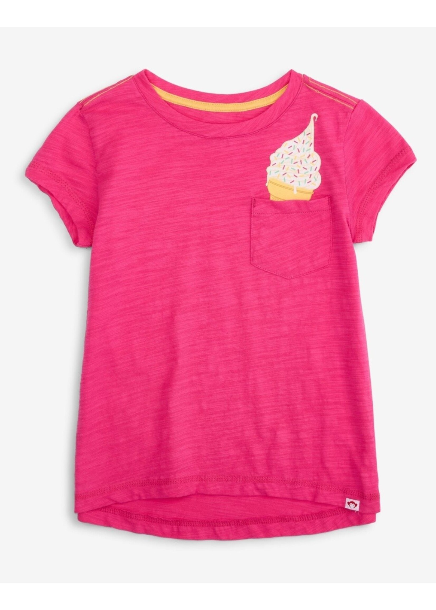 Appaman Appaman, Ice Cream Pocket Tee || Fuchsia