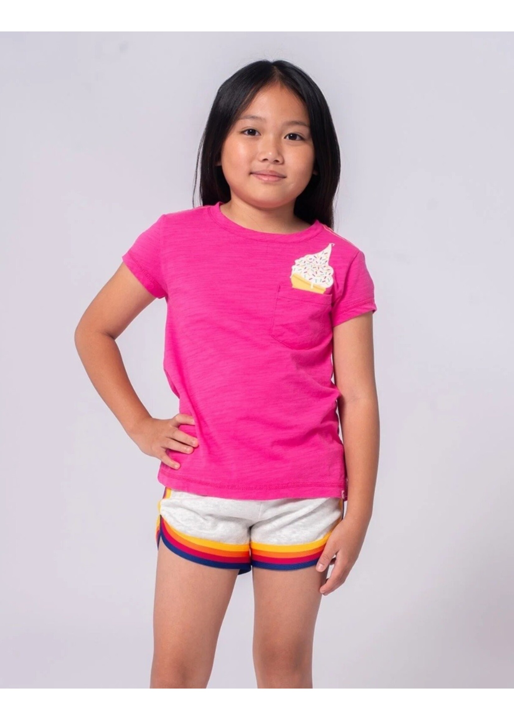 Appaman Appaman, Ice Cream Pocket Tee || Fuchsia